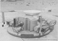 SRN1 fitted with a new jet turbine -   (The <a href='http://www.hovercraft-museum.org/' target='_blank'>Hovercraft Museum Trust</a>).